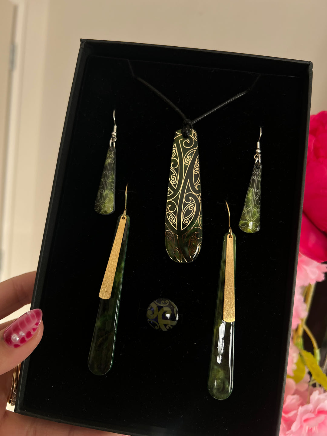 Pounamu Inspired - Layered Matching Set