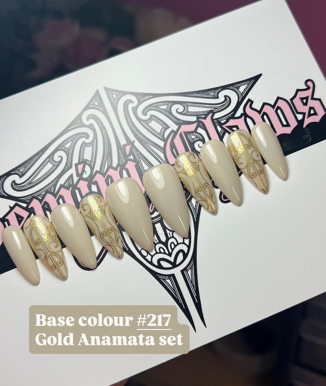 Gold Anamata - Any Colour Base