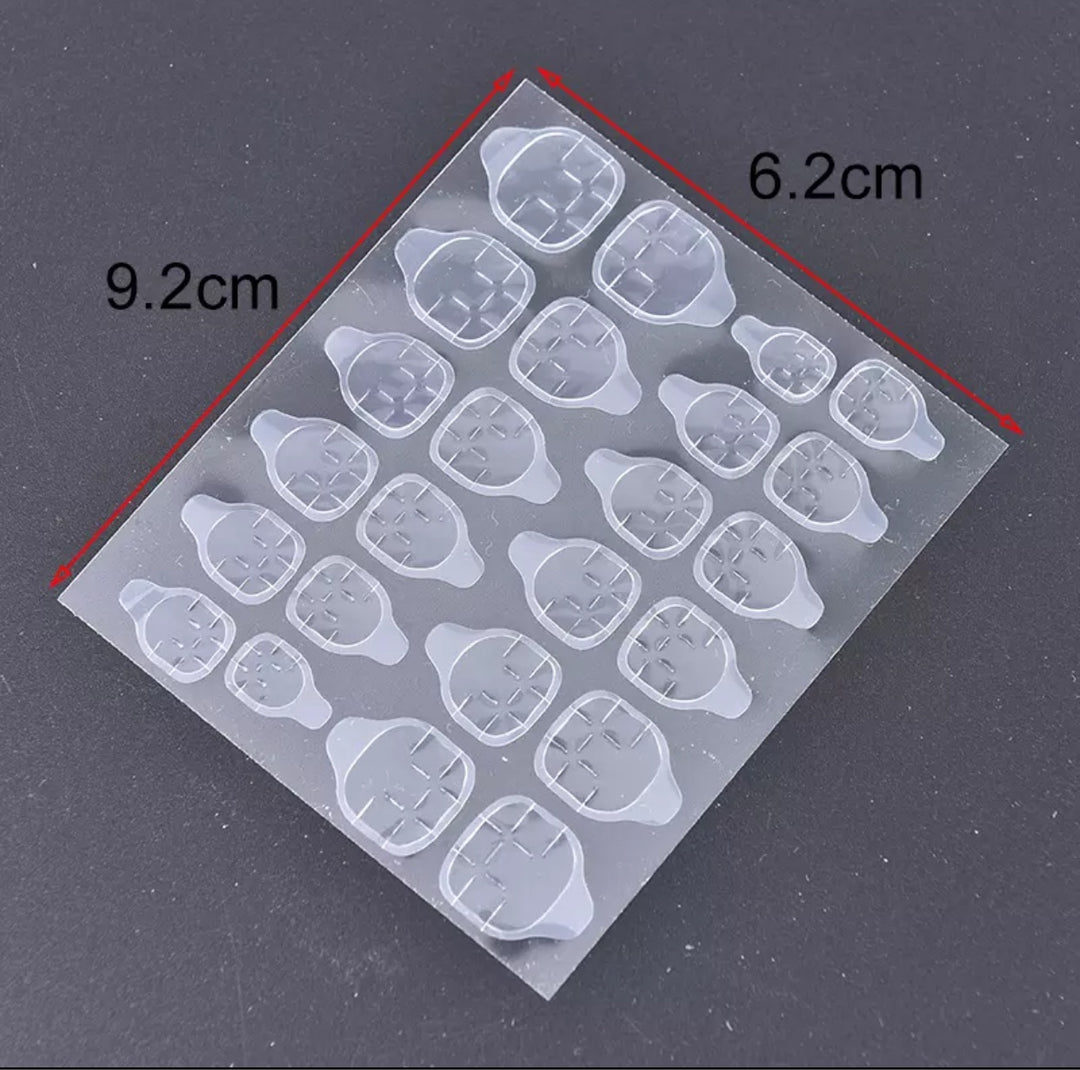 Glue tabs
