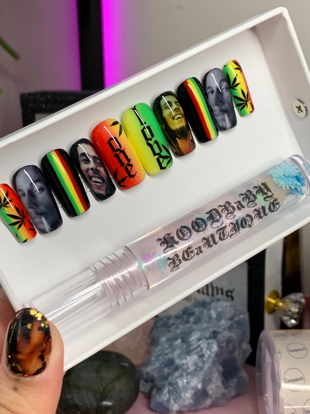 Rasta Vertical ombre