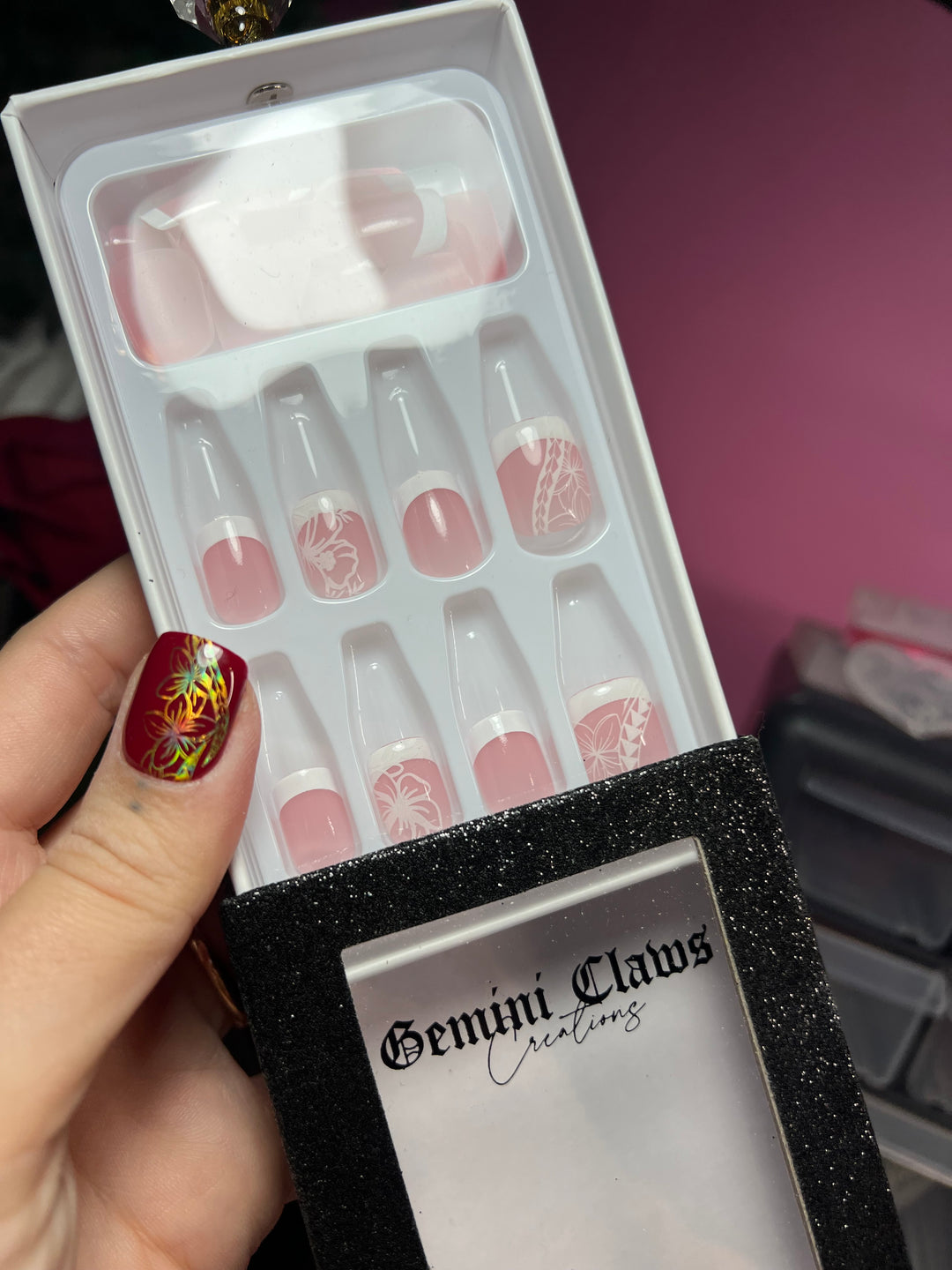 Short French Tips Manicure Length | Island Designs