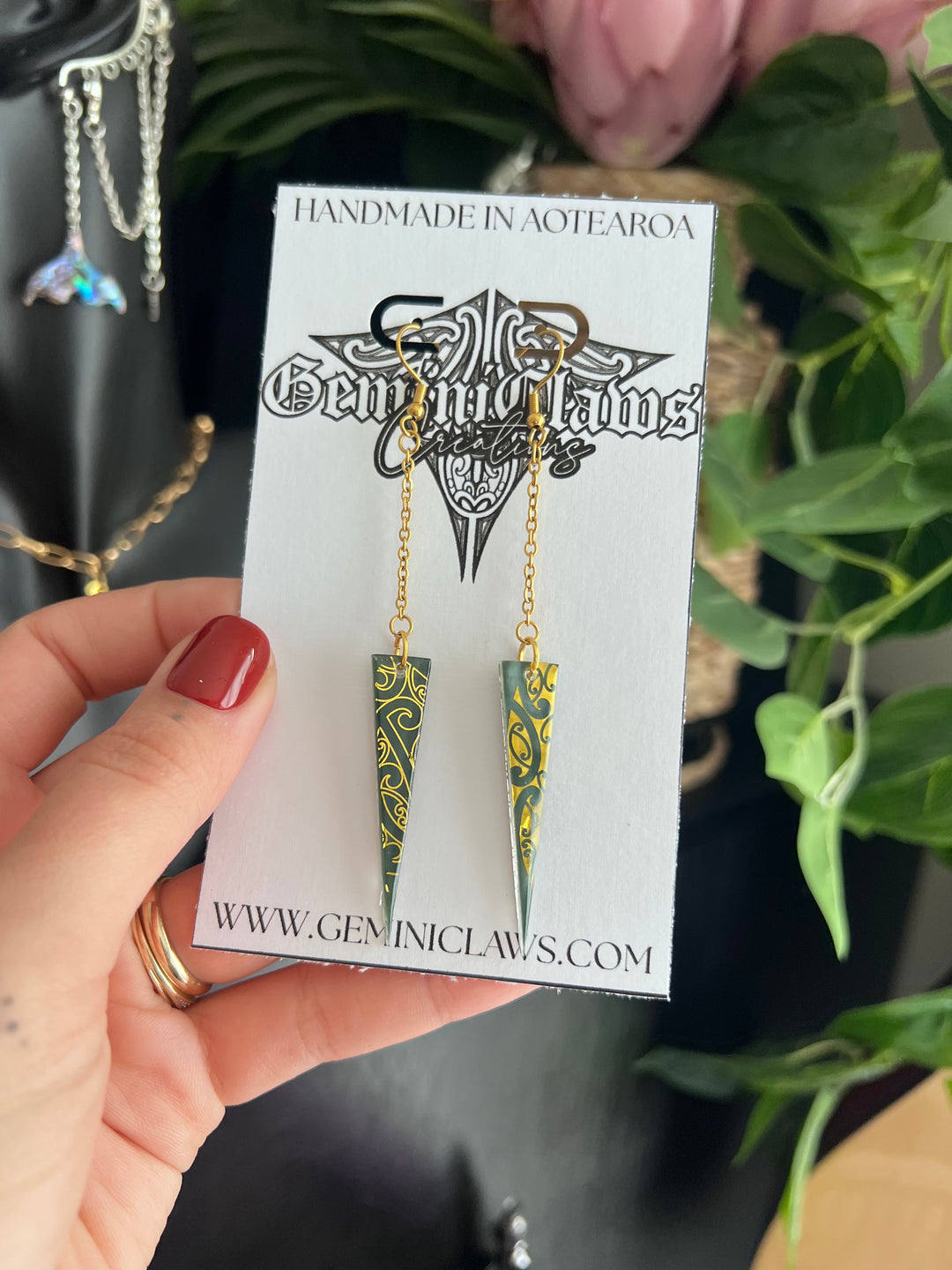 Double Sided | Drop Earrings