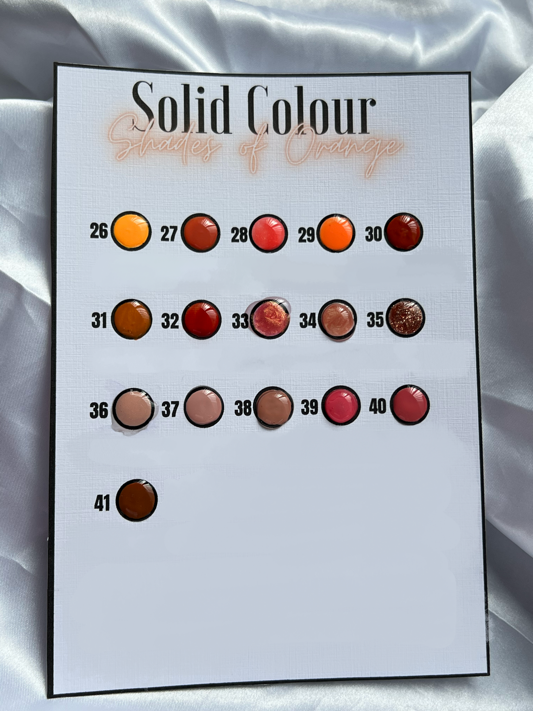 1 Solid Colour Set