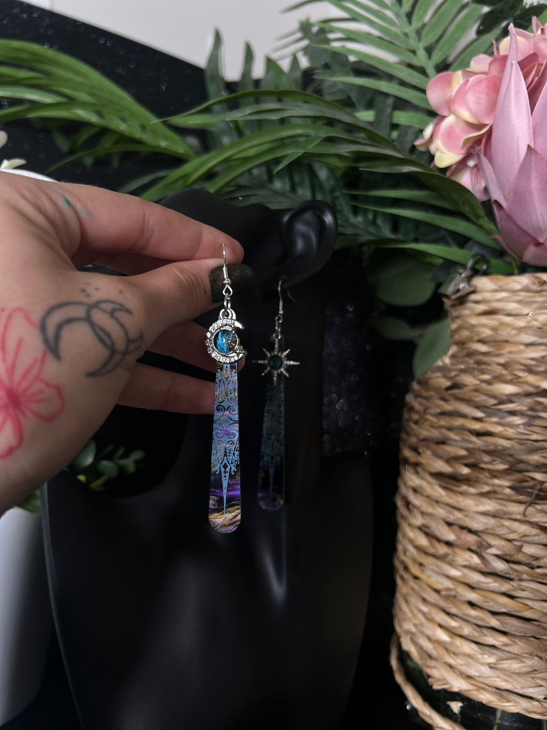 Celestial Matariki Inspired Earrings