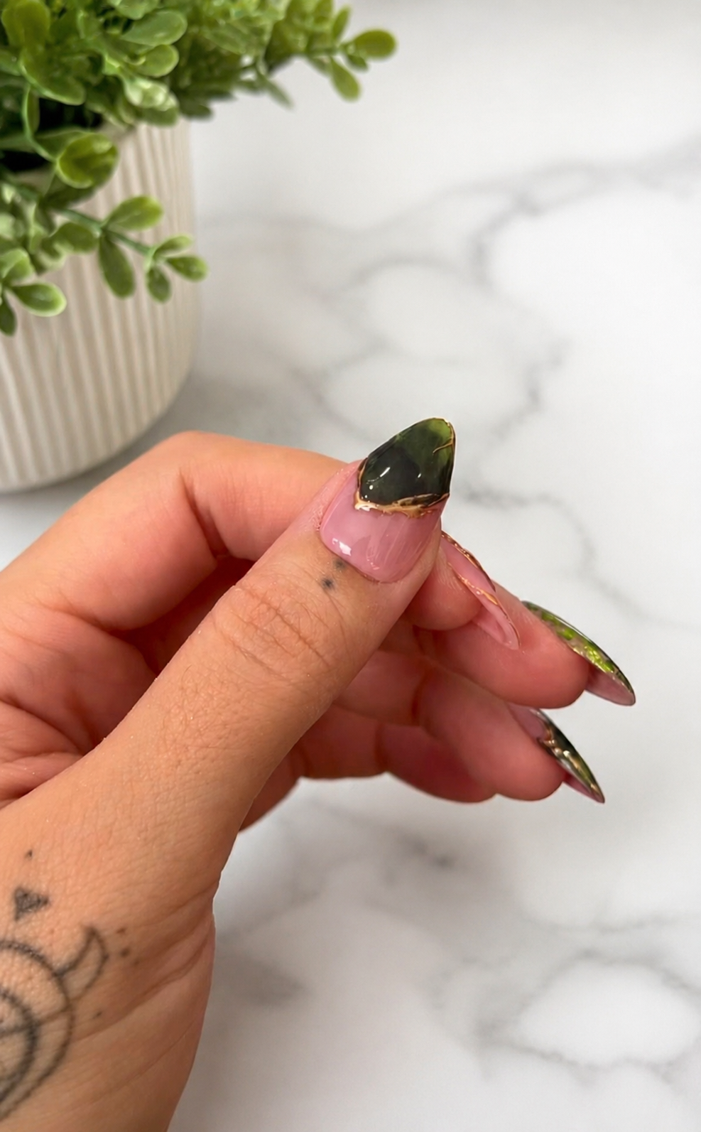 Pounamu Princess Inspired | Press On Gel Nails
