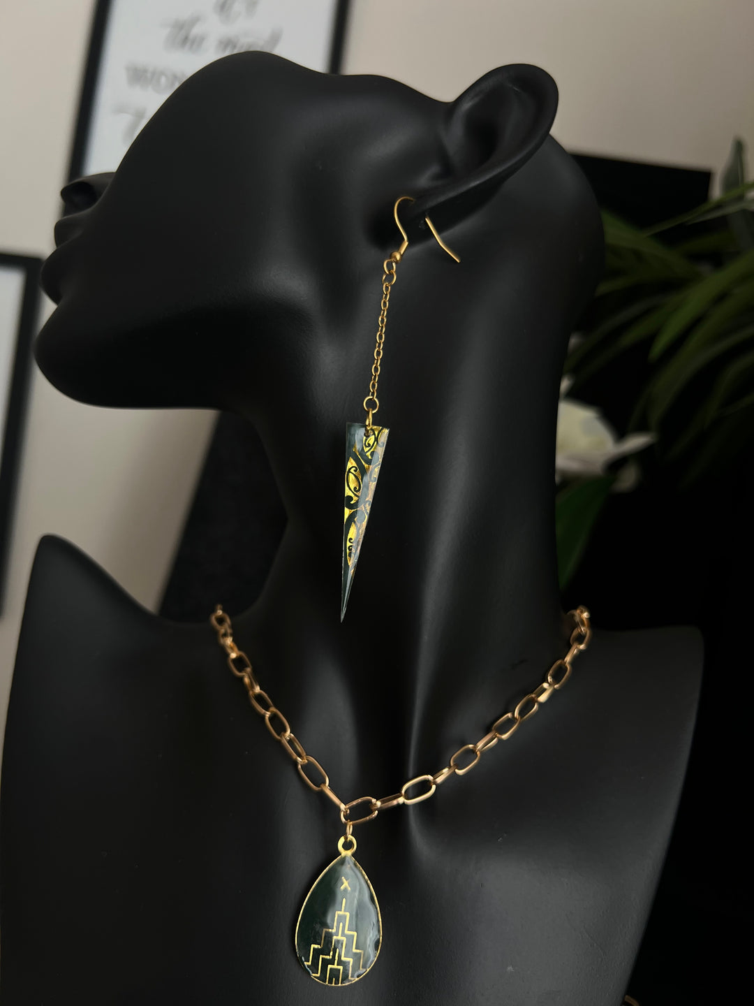 Double Sided | Drop Earrings