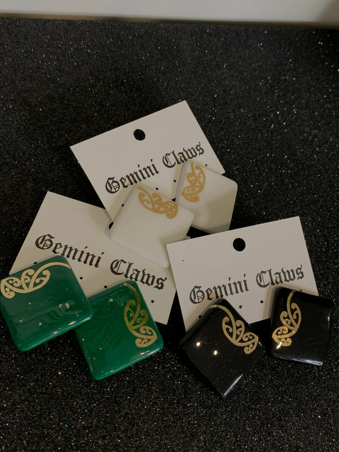 Mana Studs - Ivory