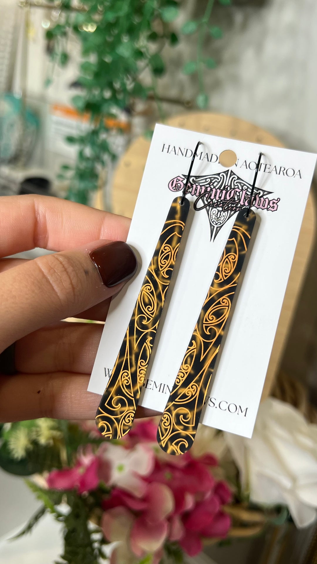 Anamata Copper | Ahi | Roimata Earrings