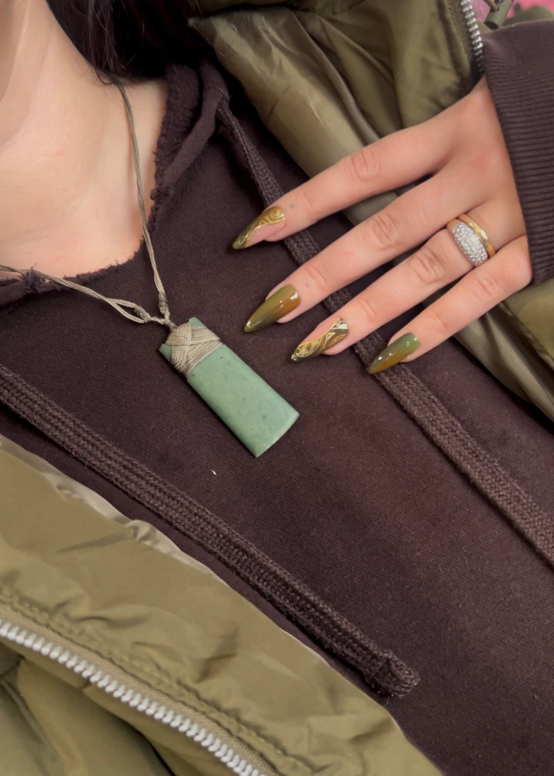 Anamata Sand | Woodland Aesthetic | Press Ons