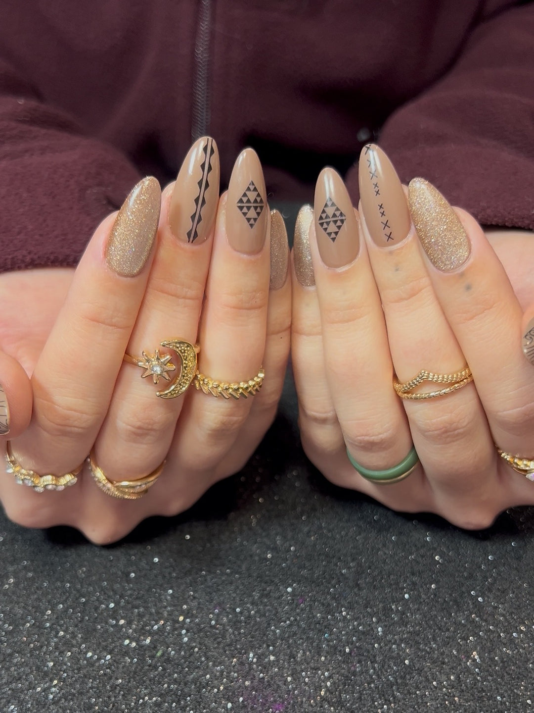 Matariki | Black Designs | Choose Base Colour