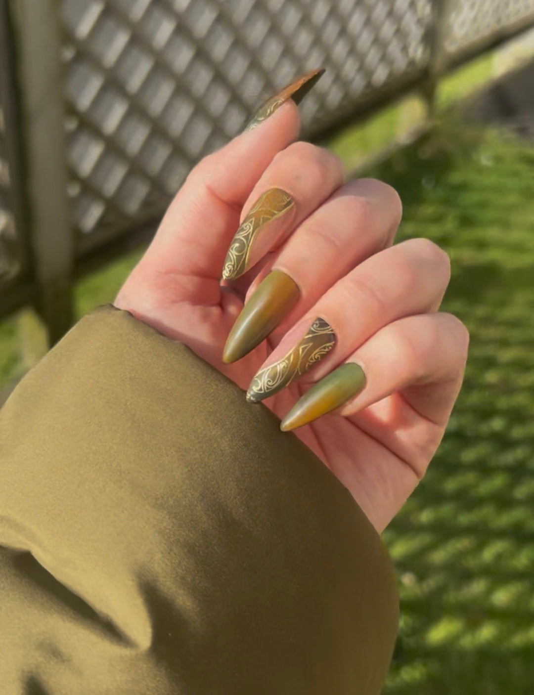 Anamata Sand | Woodland Aesthetic | Press Ons