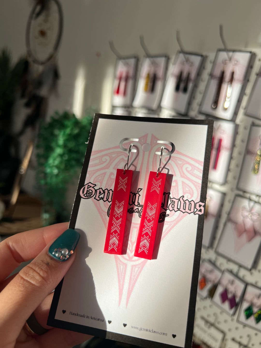 Red &amp; Silver