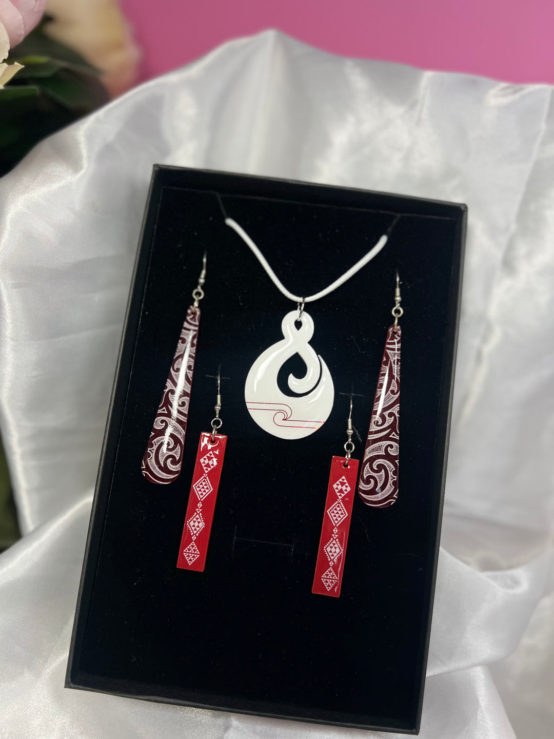 Red & Black Matching set