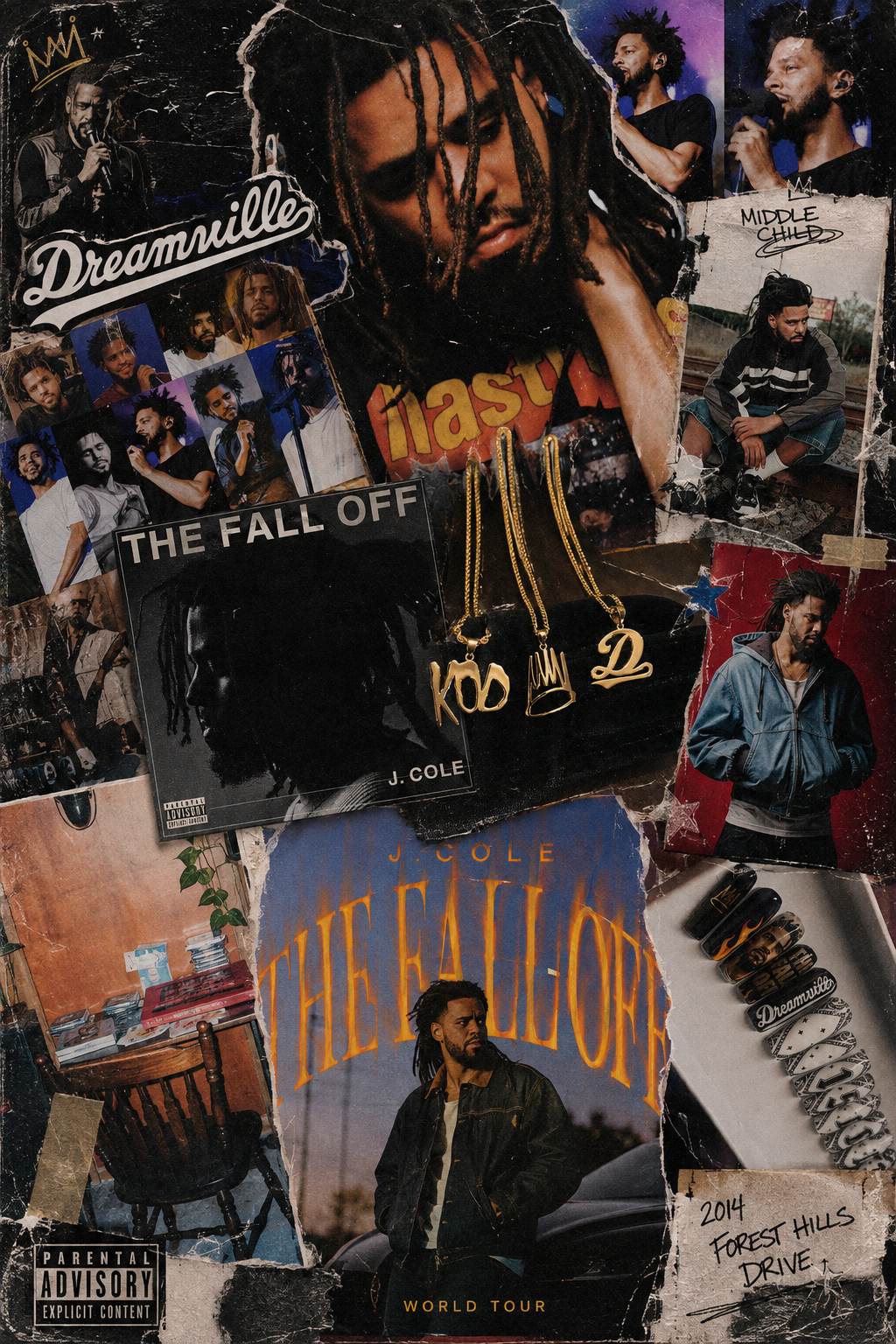 Cole World Freestyle Press Ons