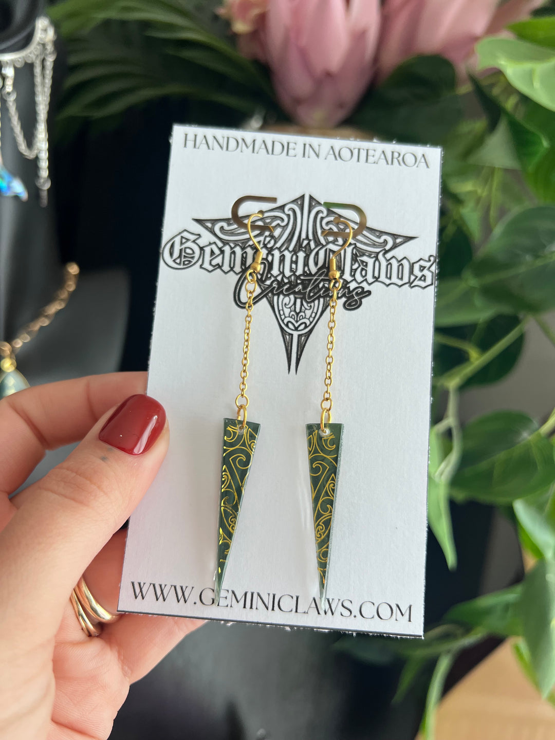 Double Sided | Drop Earrings