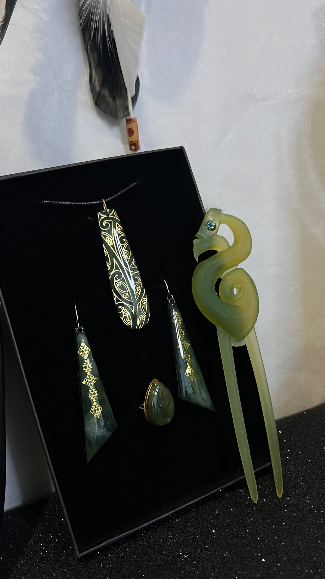 Pounamu Vibe Heru Gift Set