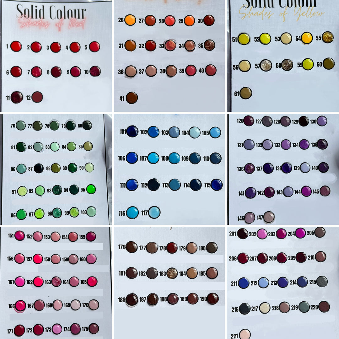 Solid Colour 3 Set Bundle